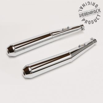 Siebenrock Set Of Silencers ''Classic'' R2V For BMW R 2V Boxer Models | 1811337