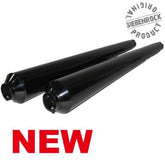 Siebenrock Silencer Hoske 38 Mm Set Black Chrome For BMW /5, /6 And /7 Models | 1812908S