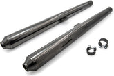 Siebenrock Silencer Hoske Set Black Chrome | 1812909S