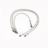 Siebenrock Brake Line Stainless Steel For BMW R2V R80/7 And R100/7 Models From 9/1980 Up To 9/1984, Three-Pieces | 3432566