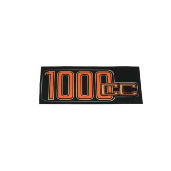 Siebenrock Sticker ''1000Cc'' For Battery Cover R100-R100Rt, Gold/Red | 4663083
