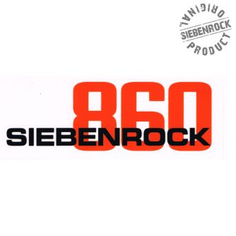 Siebenrock Sticker ''860Cc'' Siebenrock For Battery Cover R45/R65, R65Gs | 4663086