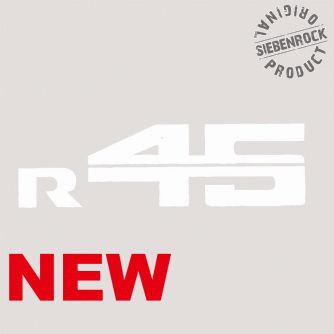 Siebenrock Sticker ''R45'' For Battery Cover, White. | 4663097