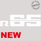 Siebenrock Sticker ''R 65'' For Battery Cover, White. | 4663098