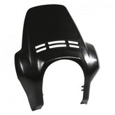 Siebenrock Wind Deflector. Windshield Painted Black | 4663902S