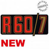 Siebenrock Sticker ''R 60/7'' For Battery Cover , Red / Black On Gold. | 5114004
