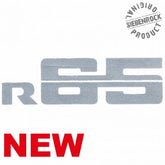 Siebenrock Sticker ''R 65'' For Battery Cover , Silver. | 5114025