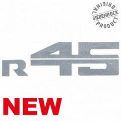 Siebenrock Sticker ''R 45'' For Battery Cover, Silver. | 5114026