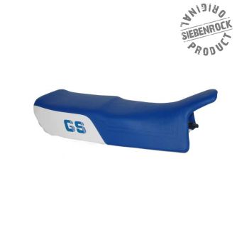 Siebenrock Double Seat Gs Paralever,White-Blue, Low With Logo | 5255230X