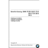 Siebenrock Spare Part Catalogue ''Behelfskatalog (Teilekatalog)'' /5 Models Up To R90S Languages : German | 7140453