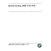 Siebenrock Spare Part Catalogue ''Behelfskatalog (Teilekatalog)'' R45/65, Languages : German / English | 7796331