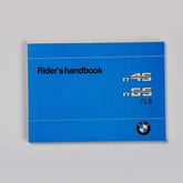 Siebenrock Rider'S Handbookfor BMW R 45 And R65 Up To 1980, Printed In English Language | 7798251
