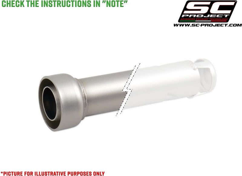 Sc-Project Db-Killer For Oval Silencer With Carbon Cap And Screw | DB-OV-V