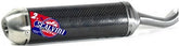 Scalvini Silencer for two stroke engine with carbon body and Inox end cap. | 002.016123