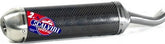 Scalvini Silencer for two stroke engine with carbon body and Inox end cap. | 002.034113