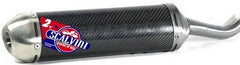 Scalvini Silencer for two stroke engine with carbon body and Inox end cap. | 002.064233