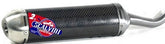 Scalvini Silencer for two stroke engine with carbon body and Inox end cap. | 002.114123