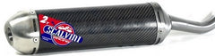Scalvini Silencer for two stroke engine with carbon body and Inox end cap. | 002.154113