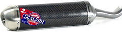Scalvini Silencer for two stroke engine with carbon body and Inox end cap. | 002.154323