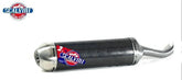 Scalvini Silencer for two stroke engine with carbon body and Inox end cap. | 002.154333