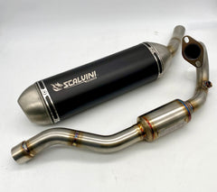 Complete exhaust