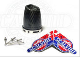Scalvini Carbon Fiber End cap + St.Steel Band + Rivets. (KTM 50). | 006.001