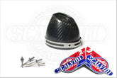 Scalvini Carbon Fiber End cap + St.Steel Band + Rivets. (250cc) | 006.005