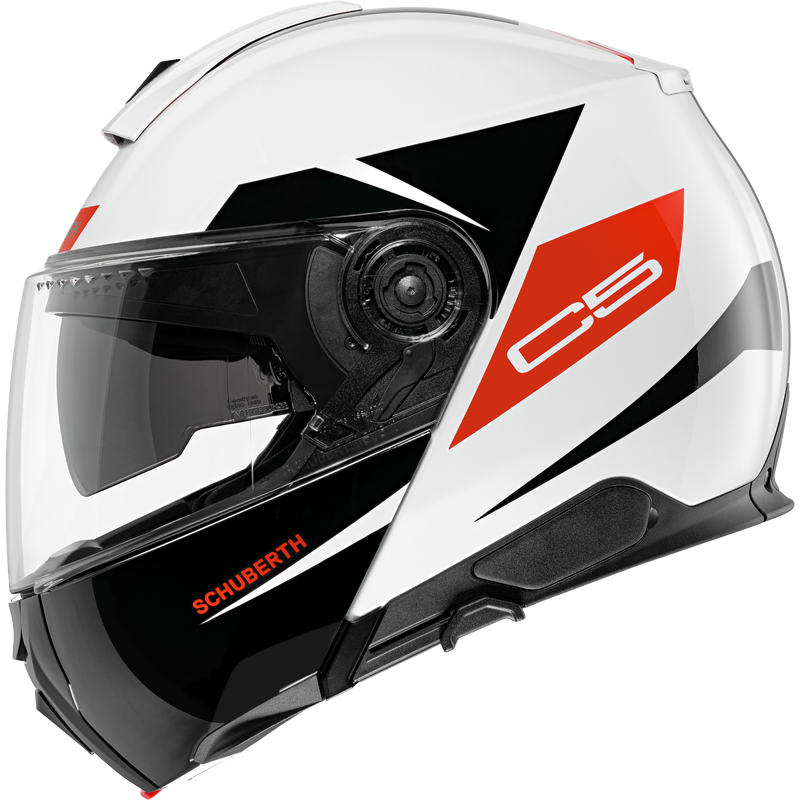 Schuberth C5 ECLIPSE RED Flip Up Helmet | 4159013360
