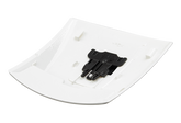 Schuberth Ventilation Scoop Glossy White/Slider Black | 4990003421