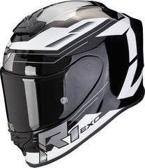 Scorpion Full Face Helmet Exo R1 Evo Air Blaze Black-White | 110-441-55