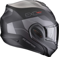 Scorpion Flip Up Helmet Exo-Tech Evo Pro Commuta Matt Black-Silver | 119-435-159