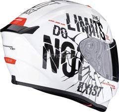 Scorpion Full Face Helmet Exo-Jnr Boum Black-White | 120-436-63
