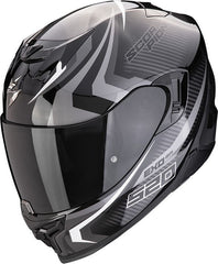 Scorpion Full Face Helmet Exo 520 Evo Air Terra Black-Silver-White | 172-449-332