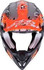 Scorpion VX-16 AIR, Matt Grey-Orange | 46-302-248