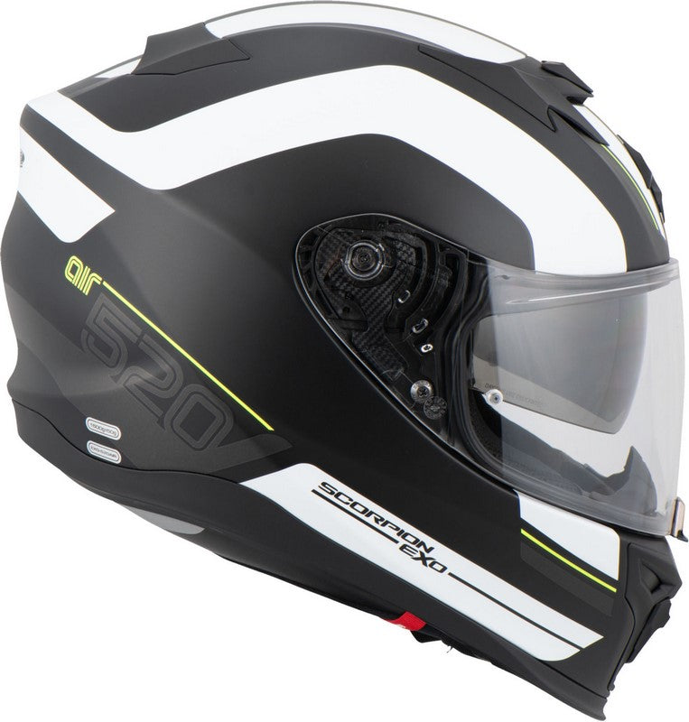 Scorpion Exo Full Face Helmet 520 Air Lemans Black White | 72-349-284