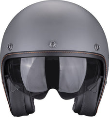Scorpion Exo Jet Helmet Belfast Evo Solid Grey Matt | 78-100-228