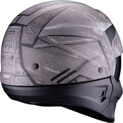 Scorpion EXO-COMBAT EVO, Matt Silver-Black | 85-300-232