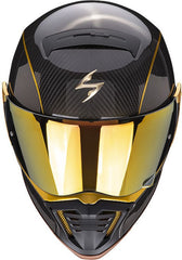 Scorpion Exo Full Face Helmet Exo-hx1 Carbon Se Black Gold | 87-261-61