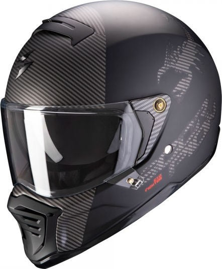 Scorpion EXO-HX1, Matt Black-Silver | 87-324-159
