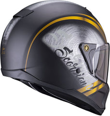 Scorpion Exo Full Face Helmet Hx1 Ohno Black Gold | 87-340-254