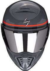 Scorpion Exo Full Face Helmet Hx1 Nostalgia Grey Black Red | 87-375-297