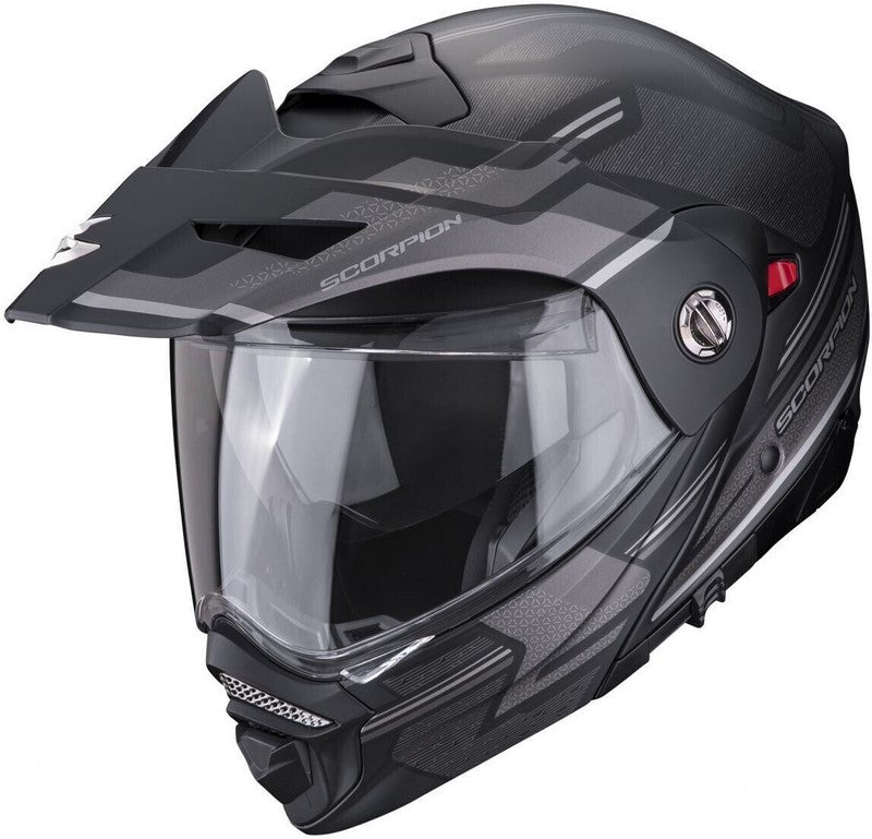 Scorpion Exo Modular Helmet Adx-2 Carrera Black Red | 89-398-24