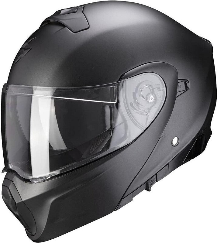 Scorpion Exo Modular Helmet 930 Smart Black Matt | COM-94-100-285