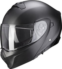 Scorpion Exo Modular Helmet 930 Smart Black Matt | COM-94-100-285