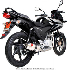 Scorpion Mufflers Factory Oval Full System Carbon Fibre Sleeve | EHA107CEO