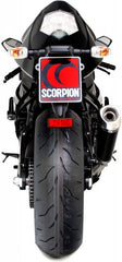 SCORPION MUFFLERS Power Cone Slip-on, Carbon Fibre Sleeve EC Approved | EKA85CEO