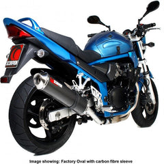 Scorpion Mufflers Factory Oval Slip-on Titanium Sleeve | ESI67TEO