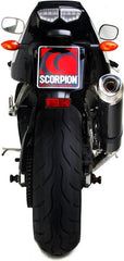 Scorpion Mufflers Factory Oval Slip-on Carbon Fibre Sleeve | EYA68CEO