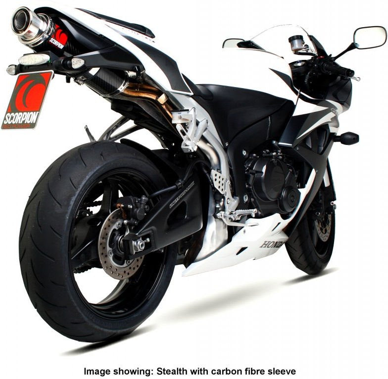 Scorpion Mufflers Stealth Slip-on Polished Stainless Steel Sleeve | HA102SEO