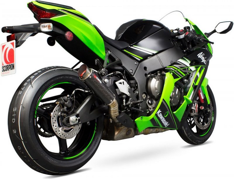 Scorpion Mufflers RP1-GP Slip-on Carbon Fibre Sleeve | KA1012CEM